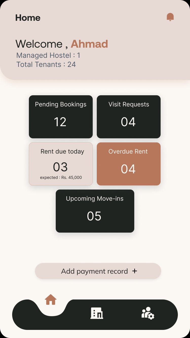 hostelwalay.pk Vendor Dashboard